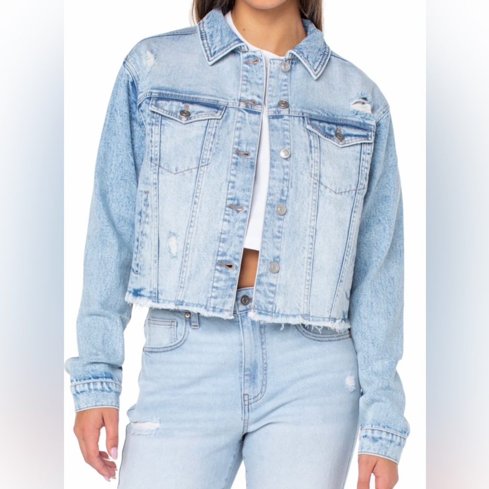 NWT Celebrity Pink Denim Jacket